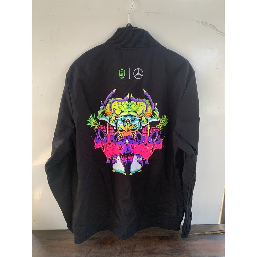 Riot Games League Of Legends‎ Vallorant All Star Run The Rift Jacket Black Sz L